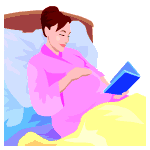 Mujer animada