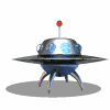Gif de platillo volante