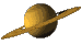 Gif de planeta saturno