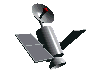 Gif de satelite artificial