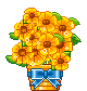 Maceta con Flores