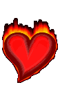 Gif de corazon de fuego