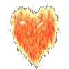 Gif de corazon en llamas