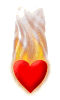 Gif de corazon ardiendo