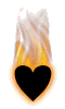 Gif de corazon en llamas