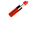 imagen de thanks con pintalabios