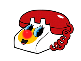 Gif de telefono infantil