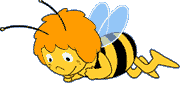 Gif de abeja maya