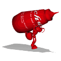 Gif de hormiga con comida