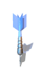 Gif dardo azul