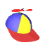 Gif gorra de juguete