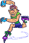 Gif  patinando
