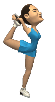 Gif patinadora