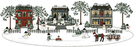 Casas nevadas