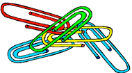 Clips de colores
