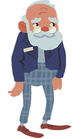 Gif de hombre mayor