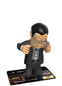 Gif de hombre rompiendo tarjeta credito