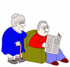 Gif de pareja mayor