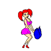 Gif de animadora