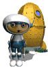 Gif de astronauta