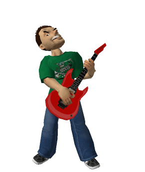 Gif de guitarrista