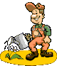Gif de jardinero