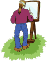Gif de pintor