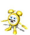 Despertador amarillo