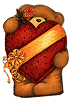 Gif oso corazon