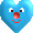 Corazon azul