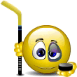 Emoticon 3D Hockey