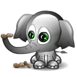 Emoticon Elefante