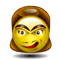Emoticon  Chica
