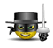 Smilie Zorro